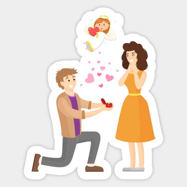 Proposal Sticker by endi318